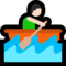 Person Rowing Boat - Light emoji on Microsoft